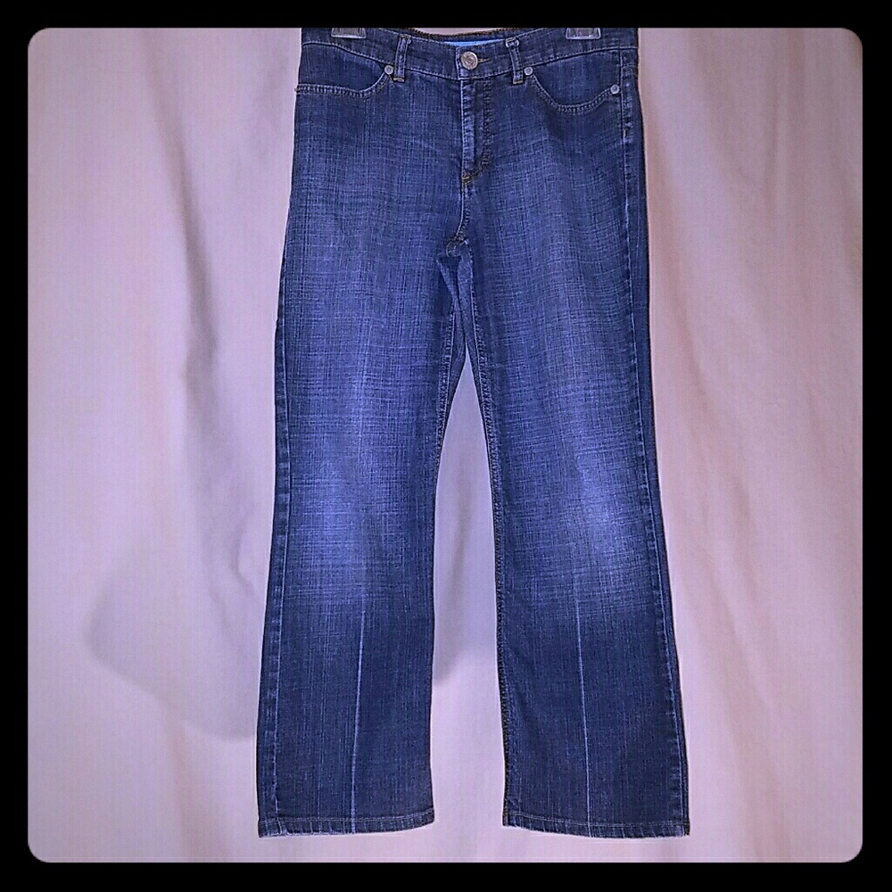 Escada sport boot cut blue jeans